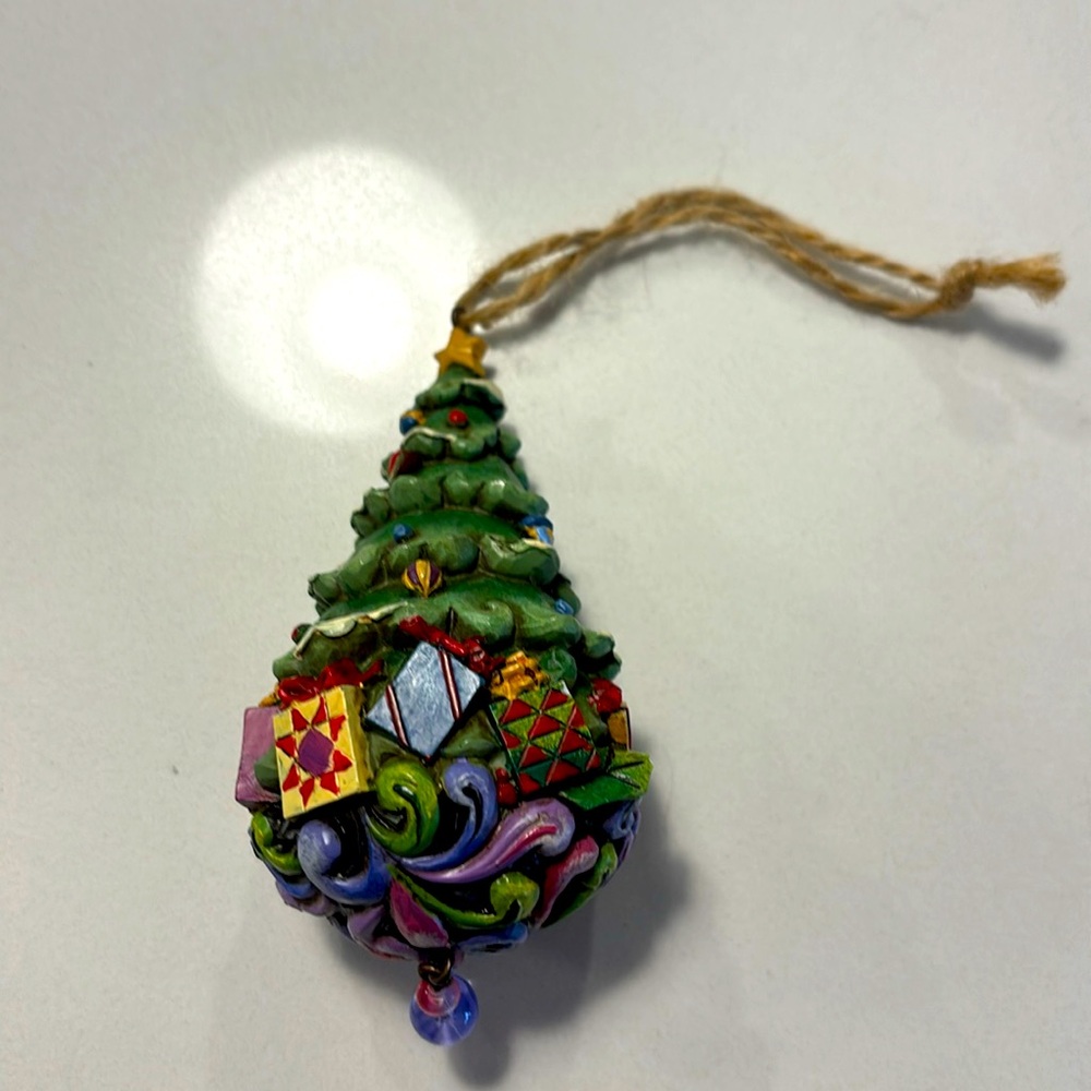 Jim Shore Christmas tree ornament
